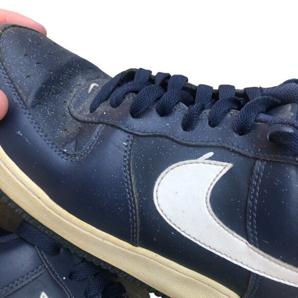 2016 Nike Air Force 1 Midnight Navy/White Size 10 - Picture 5 of 12